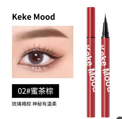 平价优选：KEKEMOOD顺滑极细眼线液笔不晕染不掉色大眼持妆防水防汗自然眼妆 商品图5