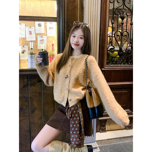 <曾小咸推荐>韩系毛衣开衫秋冬季 商品图4