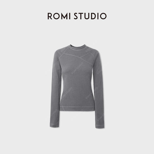 ROMI STUDIO“轻盈自在”高弹华夫格跑步瑜伽修身服上衣RWCASD5050 商品图1