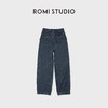 ROMI STUDIO“丹宁牛仔”复古棉质工装褶皱立体牛仔裤  RWCAXU6126 商品缩略图2