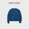 ROMI STUDIO澳大利亚美利奴羊毛丨冷雾兰复古套头毛衣 RWCAS66812 商品缩略图1