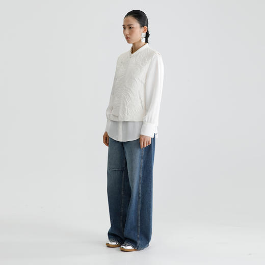 朵拉梵西棉马甲F28D1802 商品图1