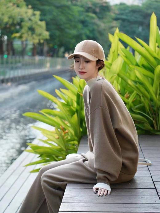 官网在售1388+！100%绵羊毛🦙超显脸小 之禾同款四色羊毛棒球帽 商品图4