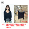 P&X设计师女装2025秋季T恤内搭背心两件套短款上衣825315163 蓝色 商品缩略图1