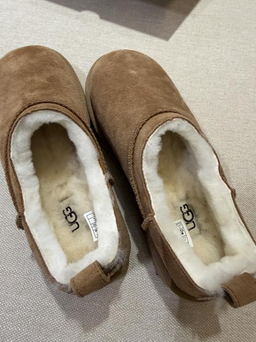 G596  U#GG高密度羊皮毛一体短筒雪地靴 商品图6