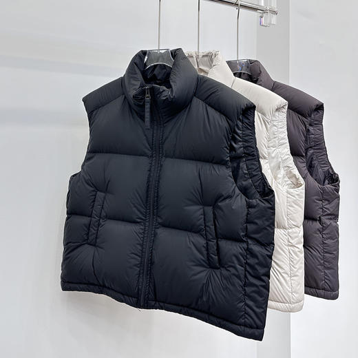 丁摩 羽绒马甲女秋冬新品韩版百搭加厚90白鸭绒保暖无袖短外套5ZF-891 商品图0