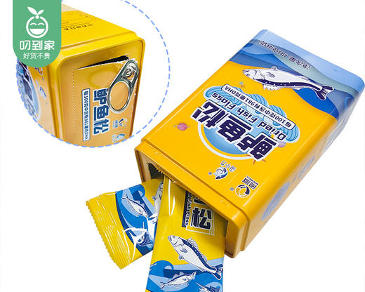 【预售-12月29日配送】闽威鲈鱼松/1罐（8小袋，共80g）生产日期：25年11月 商品图1