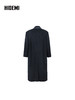 HIDEMI 大秀款进口羊毛长毛苏利V领极简廓形长款立裁西装权威大衣 商品缩略图5