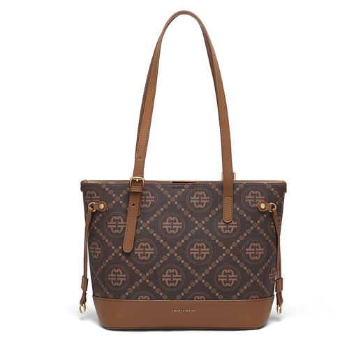 蔻一Cnoles 时尚复古大容量通勤包6171278 商品图1