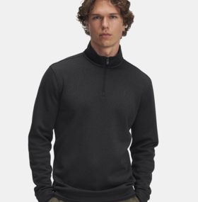 安德玛（UNDERARMOUR）|（新款）2025男长袖半拉链6003722-001