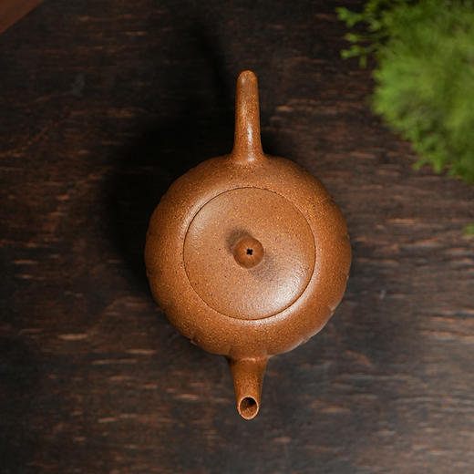 龙德堂陶艺 汤宣武制《祥莲》原矿金砂段 180cc 库存请咨询客服 商品图3