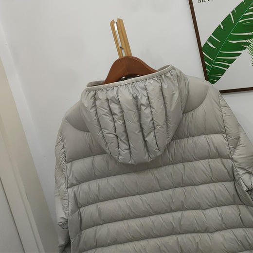 丁摩 大码欧美排骨羽绒服女秋冬时尚连帽轻薄90白鸭绒保暖外套5ZF-10272 商品图3