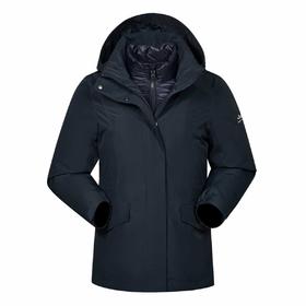 【春上新】【5.2折】6楼吉普JEEP女式冲锋衣羽绒两件套J442184032吊牌价2699折后价1399