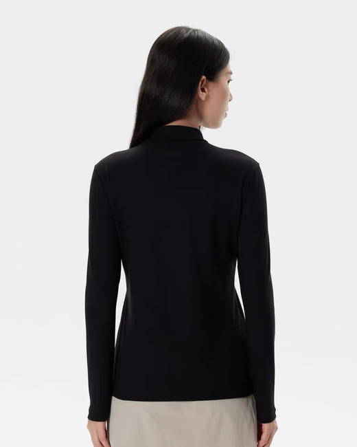 可L女士半高领 德绒打底衫10.25 商品图4