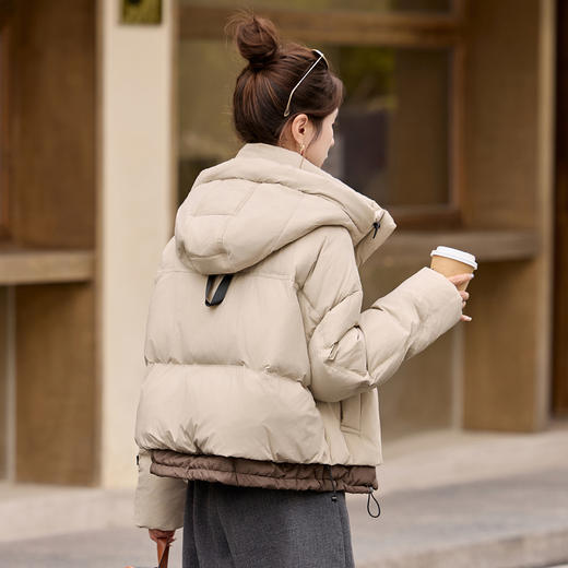 HR SNX3207韩版时尚休闲羽绒服 商品图3