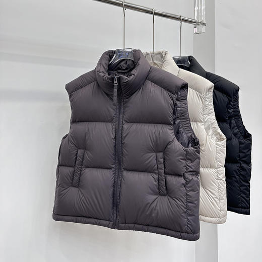 丁摩 羽绒马甲女秋冬新品韩版百搭加厚90白鸭绒保暖无袖短外套5ZF-891 商品图1