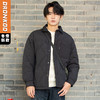 DRONKOO 2025 翻领左贴袋菱形格绗缝衬衫型短款中厚羽绒服 商品缩略图0