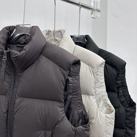 丁摩 羽绒马甲女秋冬新品韩版百搭加厚90白鸭绒保暖无袖短外套5ZF-891 商品图3