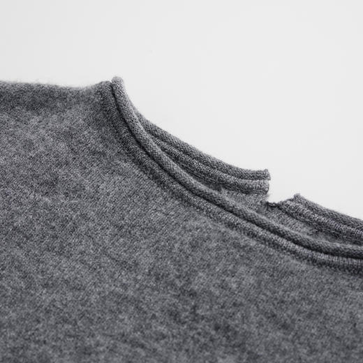 ROMI STUDIO“极简老钱”100%美丽诺绵羊毛轻舒套头毛衣 RWCAS65765 商品图2