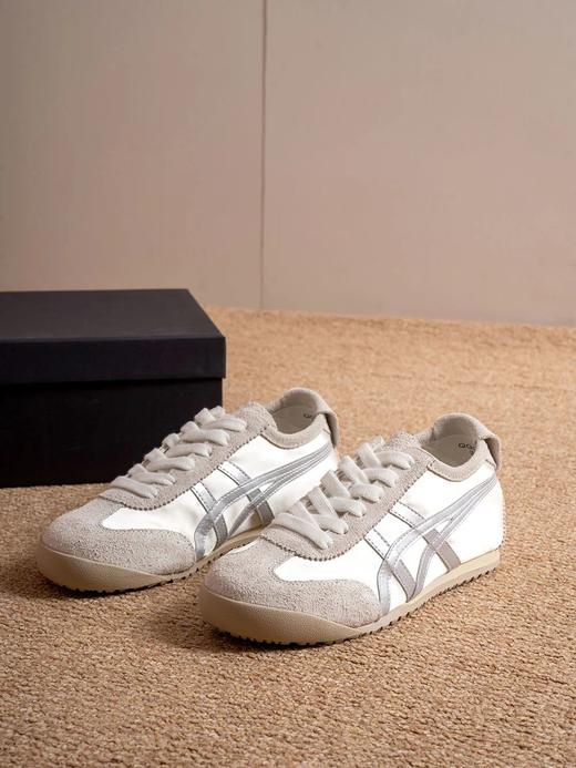 无敌好看👟增高4cm~【内增高拼色德训鞋】定制牛反绒+丝绸布面料，细腻柔软；定制丝绸布内里，吸湿排汗；橡胶大底，防滑耐磨；WD 商品图3