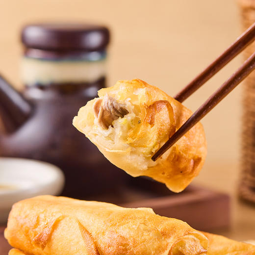 【发出后不支持拦截退货】九生堂 空气炸春卷组合（黄芽菜肉丝*2+荠菜虾仁*2）840g 商品图1