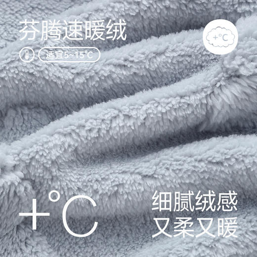 芬腾女士珊瑚绒睡衣秋冬季加绒加厚连帽套装女款法兰绒可爱家居服 商品图1