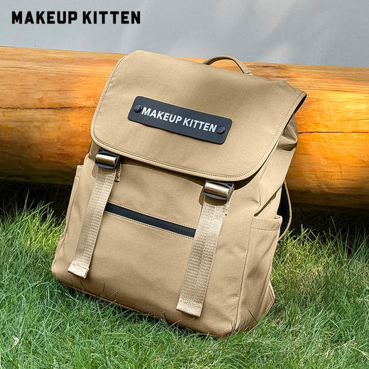 MAKEUP KITTEN 双肩包包女新款男大学生上课书包通勤旅游5126481 商品图0