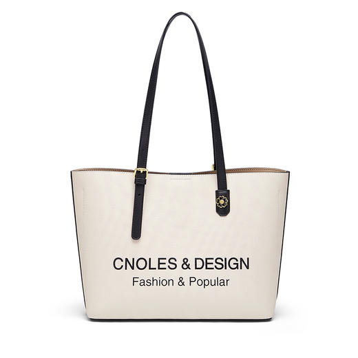 蔻一Cnoles 大容量百搭女士单肩托特包4846024 商品图0