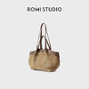 ROMI STUDIO 首饰袋 羊京绒头层牛皮大容量手提托特包RWCAP06482 商品缩略图2
