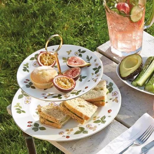 送礼必备☕【W家同款野草莓骨瓷系列大合集】超多款可选：子母壶｜炖盅｜葫芦盘款杯碟｜筷子｜烟灰缸｜纸巾盒｜花瓶…无标发货，10.16日上新！WD 商品图9