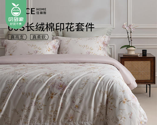 佳丽斯60S全棉四件套-慕颜（床单款-玉）/1套（被套200*230cm，适合1.5/1.8m床）补单专用 商品图1