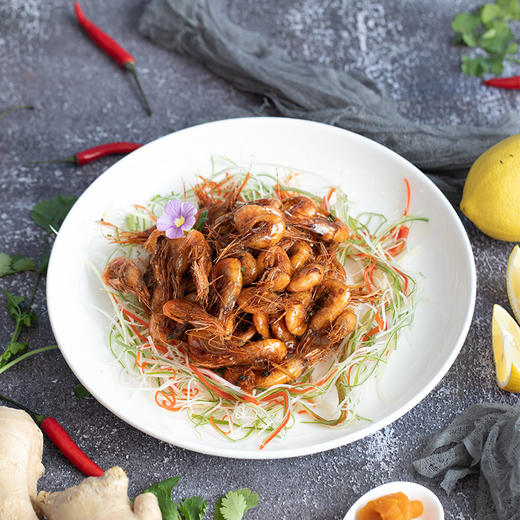 【发出后不支持拦截退货】至鲜 油爆虾 150g*3 商品图0