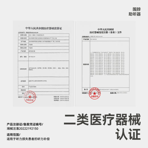 zdeer左点围脖式助听器64通道中重度听损脖挂防丢助听器 商品图3