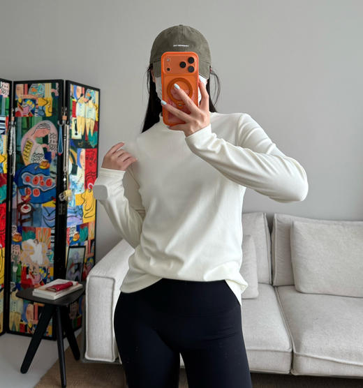 可L女士半高领 德绒打底衫10.25 商品图8