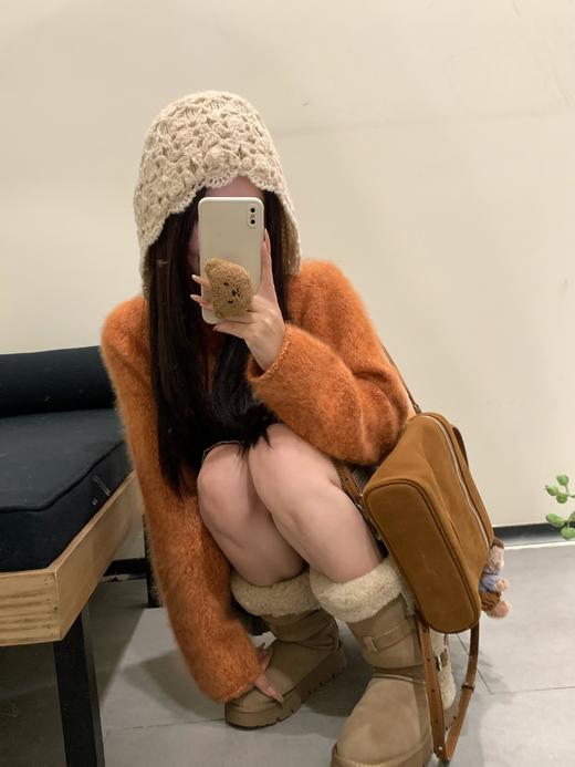 Read Nameless /100绵羊毛橘色毛衣 2025/10/27 商品图12