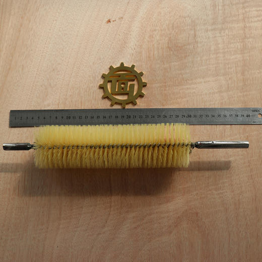 扫皮机 馄饨皮 抄手皮机粉箱下方圆刷子 商品图5