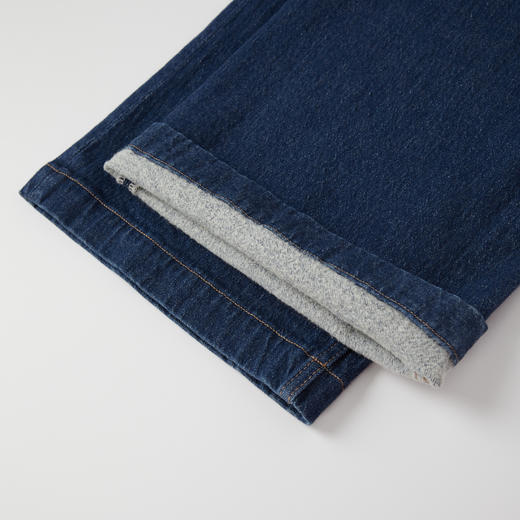 ROMI STUDIO“康龙牛仔”美国进口绳染蓝低腰加长版牛仔裤 441N5047 商品图4