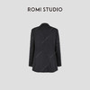ROMI STUDIO桑蚕丝绵羊毛混纺细腻宽口袋短款精裁西装 RWCAW86775 商品缩略图4