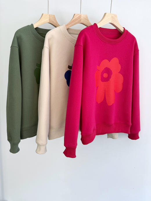 100%有机棉加厚磨毛面料卫衣足足420g 商品图1