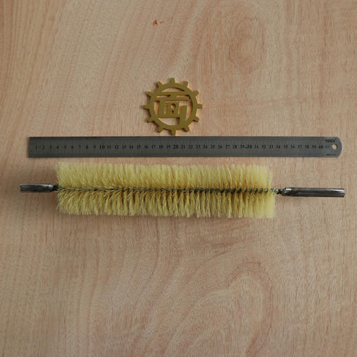 扫皮机 馄饨皮 抄手皮机粉箱下方圆刷子 商品图3