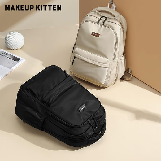 MAKEUP KITTEN 书包双肩包大容量高中初中女生大学背包3175730 商品图2