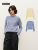 HIDEMI 南非初生马海毛粗针圆领毛衣 商品缩略图0
