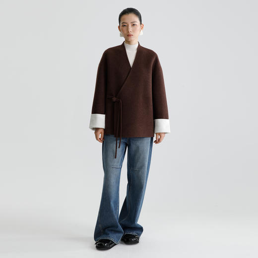 朵拉梵西大衣F28D1706 商品图3