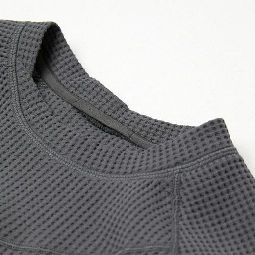 ROMI STUDIO“轻盈自在”高弹华夫格跑步瑜伽修身服上衣RWCASD5050 商品图3