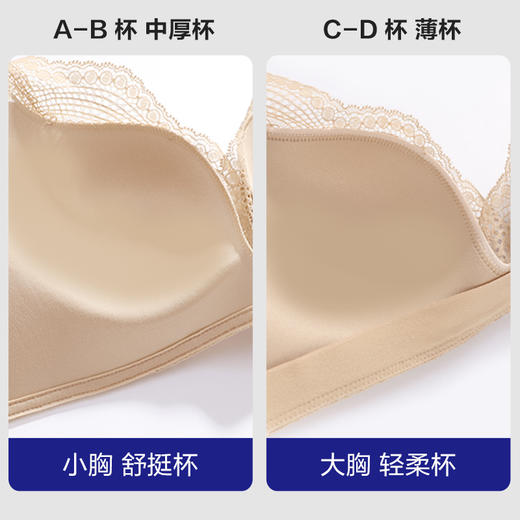 主推款丨安莉芳 西湖打卡杯2.0 小胸聚拢大胸舒适无钢圈文胸EBW0566 商品图10
