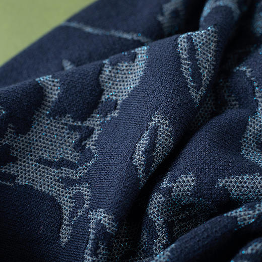 【林栖设计小店】（现货）提花套头毛衣复古优雅气质修身显瘦2026早春新款上衣女G1961220 商品图3