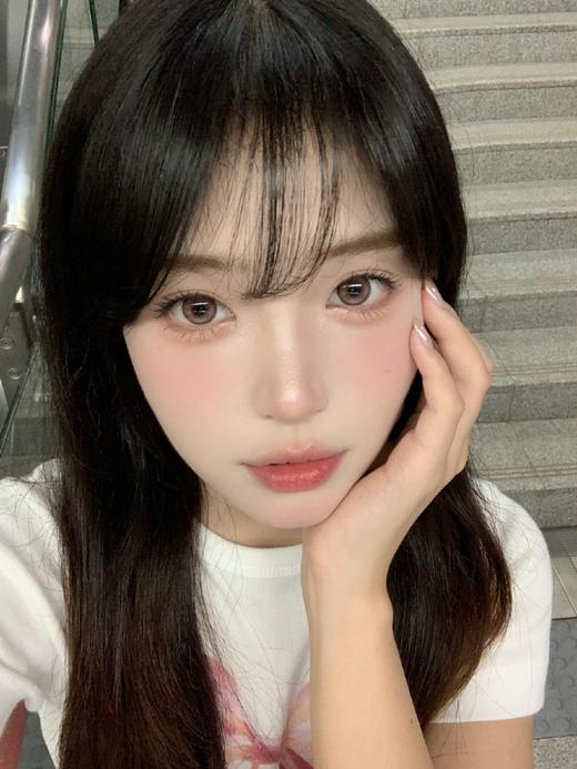 puppbuli半年抛 少女教徒 紫/星野川子 灰/格子裙摆 巧 14.0-14.5mm 商品图0