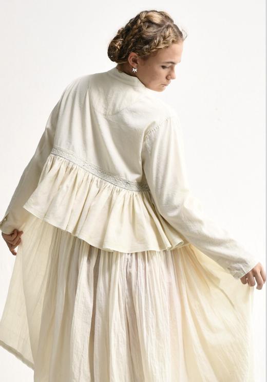 Maku刺绣花边复古衬衫 商品图9