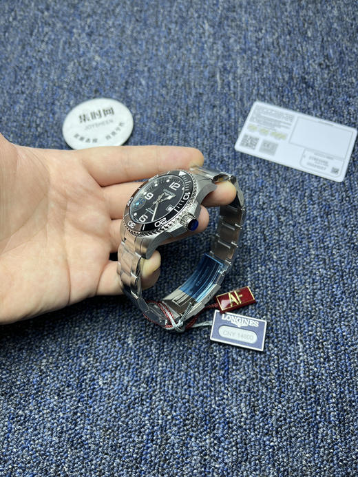 AF浪琴康卡斯43系列 康卡斯43mm 男士腕表 潜入时光深海 探寻康卡斯潜水系列 商品图3