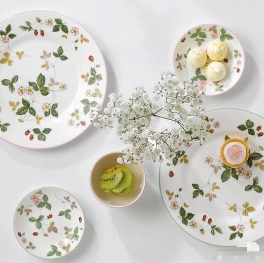 送礼必备☕【W家同款野草莓骨瓷系列大合集】超多款可选：子母壶｜炖盅｜葫芦盘款杯碟｜筷子｜烟灰缸｜纸巾盒｜花瓶…无标发货，10.16日上新！WD 商品图1
